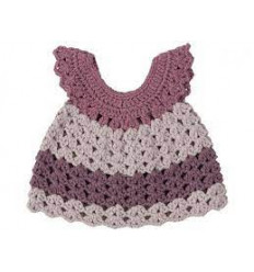 DOLL CLOTHES DRESS STRIBED 62