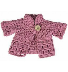 DOLL CLOTHES JACKET PASTEL PINK 8