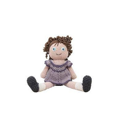 CROCHET DOLL IRIS XL INCL. DRESS 62