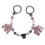 CROCHET PRAM CHAIN ELEPHANT PASTEL LILAC