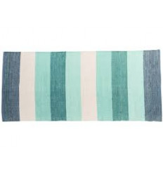 WOVEN FLOOR MAT PASTEL BLUE 62