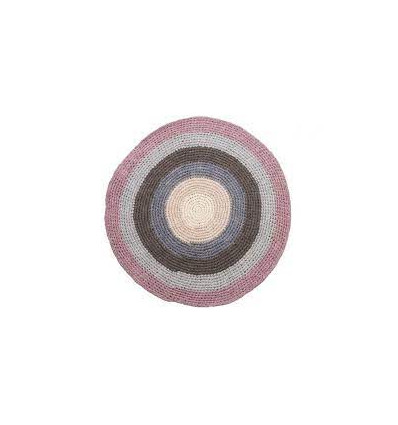 CROCHET FLOOR MAT PASTEL LILAC 62