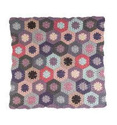 CROCHET BABY BLANKET PASTEL LILAC 7