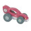 WOODEN RACE CAR RED 62