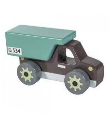 WOODEN TRUCK GREEN 62
