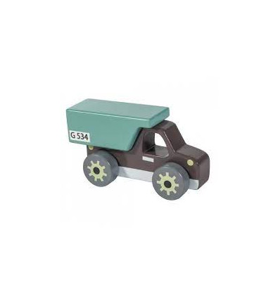 WOODEN TRUCK GREEN 62