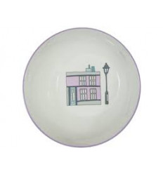 MELAMINE PLATE VILLAGE GIRL 62