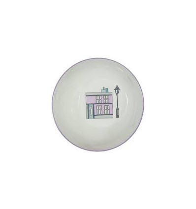 MELAMINE PLATE VILLAGE GIRL 62
