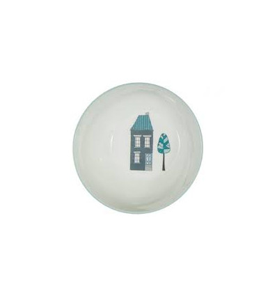MELAMINE BOWL VILLAGE GIRL 7