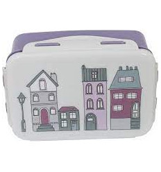 LUNCH BOX PLASTIC VILLAGE GIRL 62