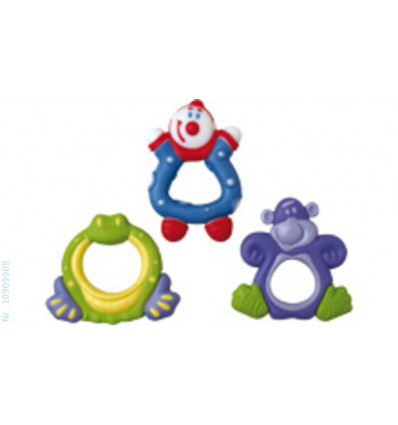 "FIGURE DE DENTITION FORME CLOWN, GRENOU