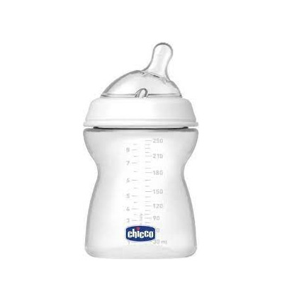 BIBERON NAT FEELING 250ML TETINE FLUX MO