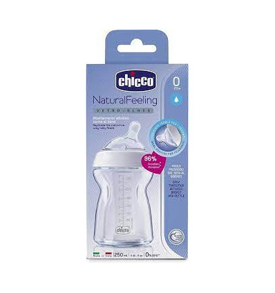 BIBERON NAT FEELING 250ML TETINE FLUX VA