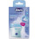 FLES IN GLAS 150 ML BLAUW NORMAAL DEBIET