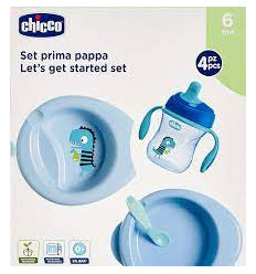 BEKER + EERSTE GEBOGEN LEPEL 6M+ 6 COFFR