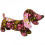 PRINT PIZZAZZ FLUTTER DACHSUND 231