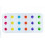 ANTISLIP BADMAT DANDY DOTS 21