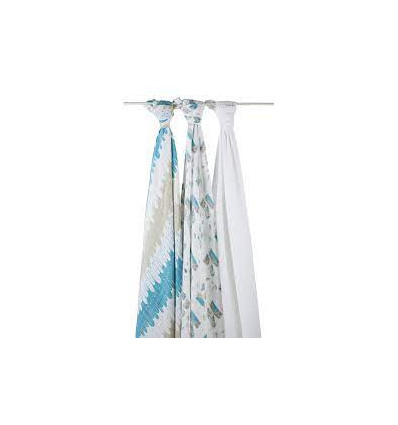 ORGANIC SWADDLES WISE GUYS 5