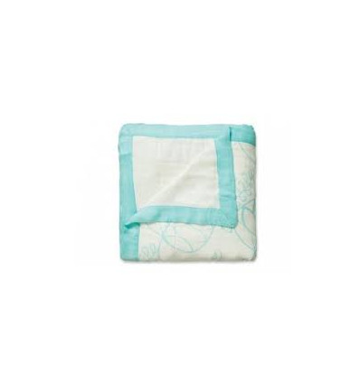BAMBOO DREAM BLANKETS AZURE 5