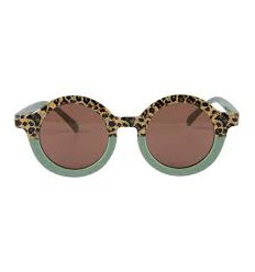 ZONNEBRIL LEOPARD GREEN