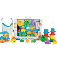 BATH FUN PLAY PACK PACK 16PCS 22