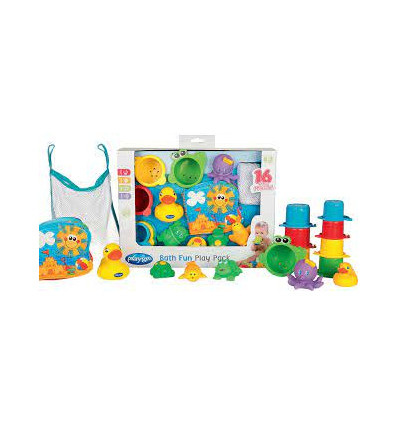 BATH FUN PLAY PACK PACK 16PCS 22