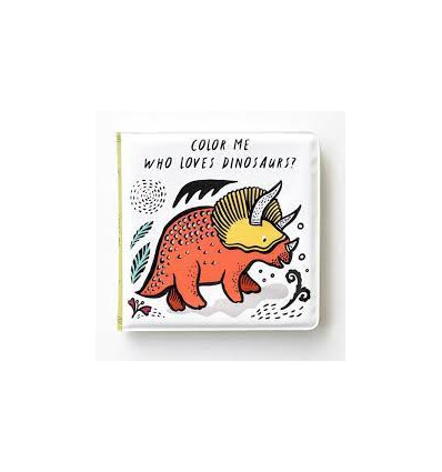 BATH BOOK COLOR ME DINOSAURS 23