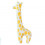RAMMELAAR | GIRAF BALLOON YELLOW 72 15-0