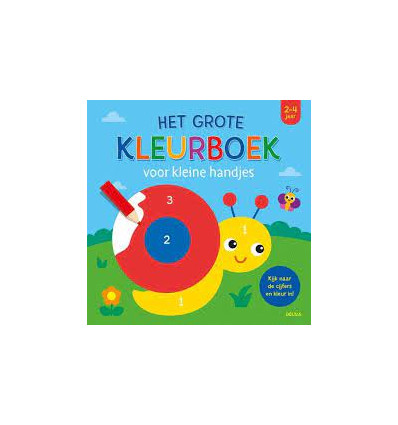 GROOT KLEURBOEK VR KLEINE HANDJES2-4Y 22