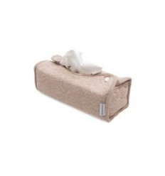 CHEVRON L.CAMEL TISSUE BOX HOES 23