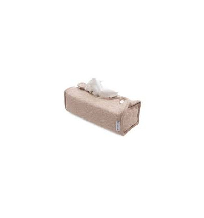 CHEVRON L.CAMEL TISSUE BOX HOES 23