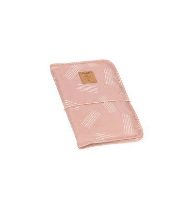 CAS CHANGING POUCH SOFT STRIPES ROSE 24