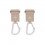 CAS STROL HOOK+CARABIN 2P BEIGE 25