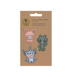 TEXTILE WOVEN STICK STICK ON MONSTER 25