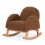 CHAISE BASCULE ENFANT TEDDY BRUN NAT 25