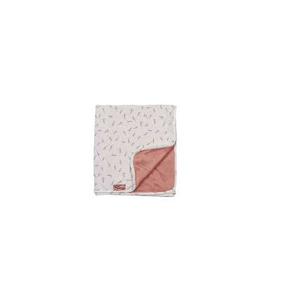 DEKEN WIEG BLUSH ALLOVER 75X100CM 25
