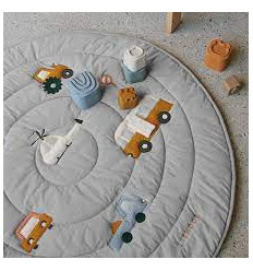 GITTA ACTIVITY BLANKET VEHICLES/BLUE 21