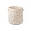 LIA QUILTED BASKET PEACH/SEA SHELL 21