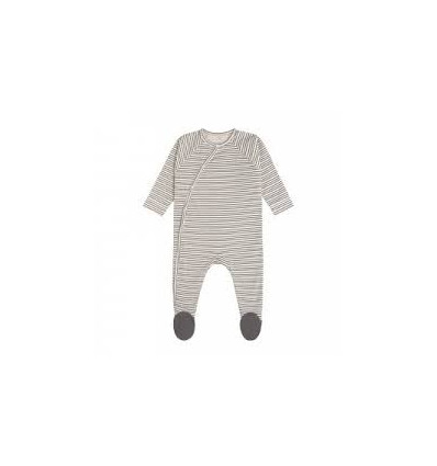 PYJAMA W FEET GOT STR GREY/ANTHA 3-6M 24
