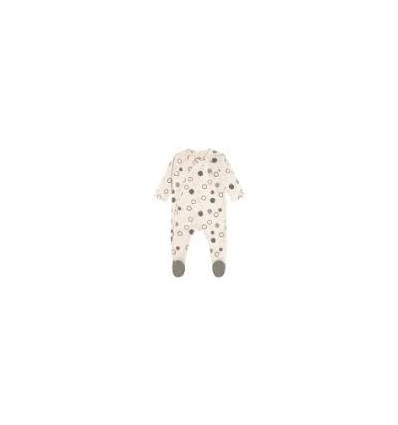 PYJ W FEET GOT CIRCL OFFWHITE 3-6M 24