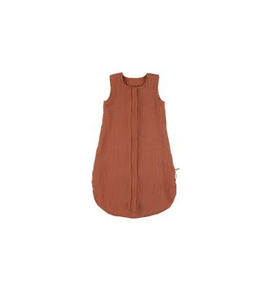 MUSLIN SLEEPING BAG 87CM BLISS RUST 232