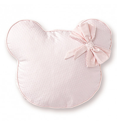 PILLOW FOR BED TEDDY PRETTY PINK 232