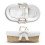 MOZES BASKET ELLA ETHNIC WHITE 24