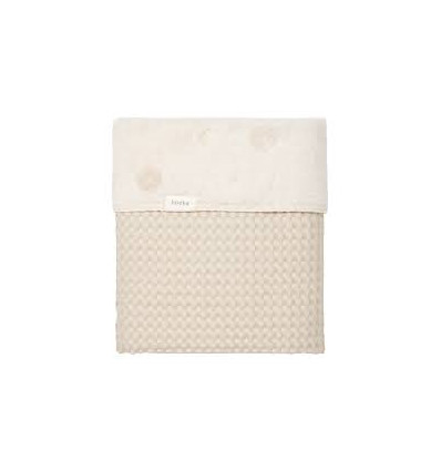WIEGDEK TEDDY OSLO SAND/PEBB100X75 25