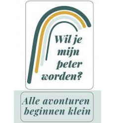 NL STICKER WIL JIJ MIJN PETER WORDEN? 20