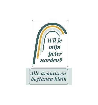 NL STICKER WIL JIJ MIJN PETER WORDEN? 20