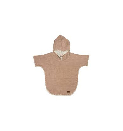 NATURAL PONCHO KIDS 18M-3J CORAL 231