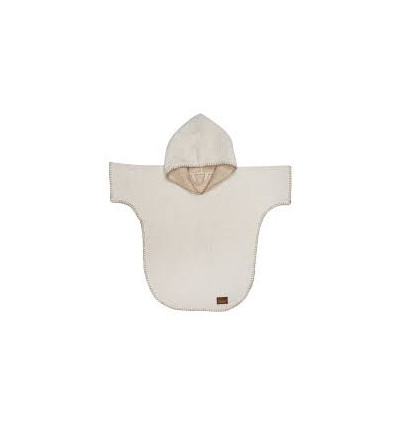 NATURAL PONCHO KIDS 18M-3J CLAY 231