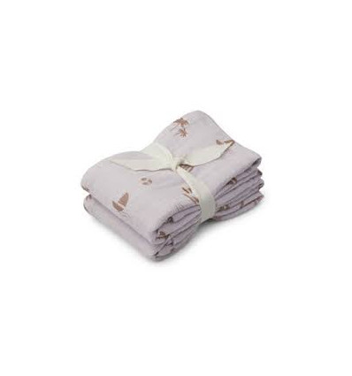 LEWIS MUSLIN CLOTH 2P SEASIDE LAVENDR 21