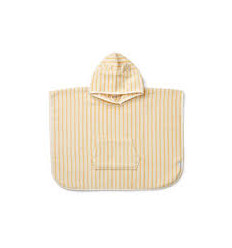 IZZY PONCHO STRIPE JOJOBA/CREME 3-4Y 21